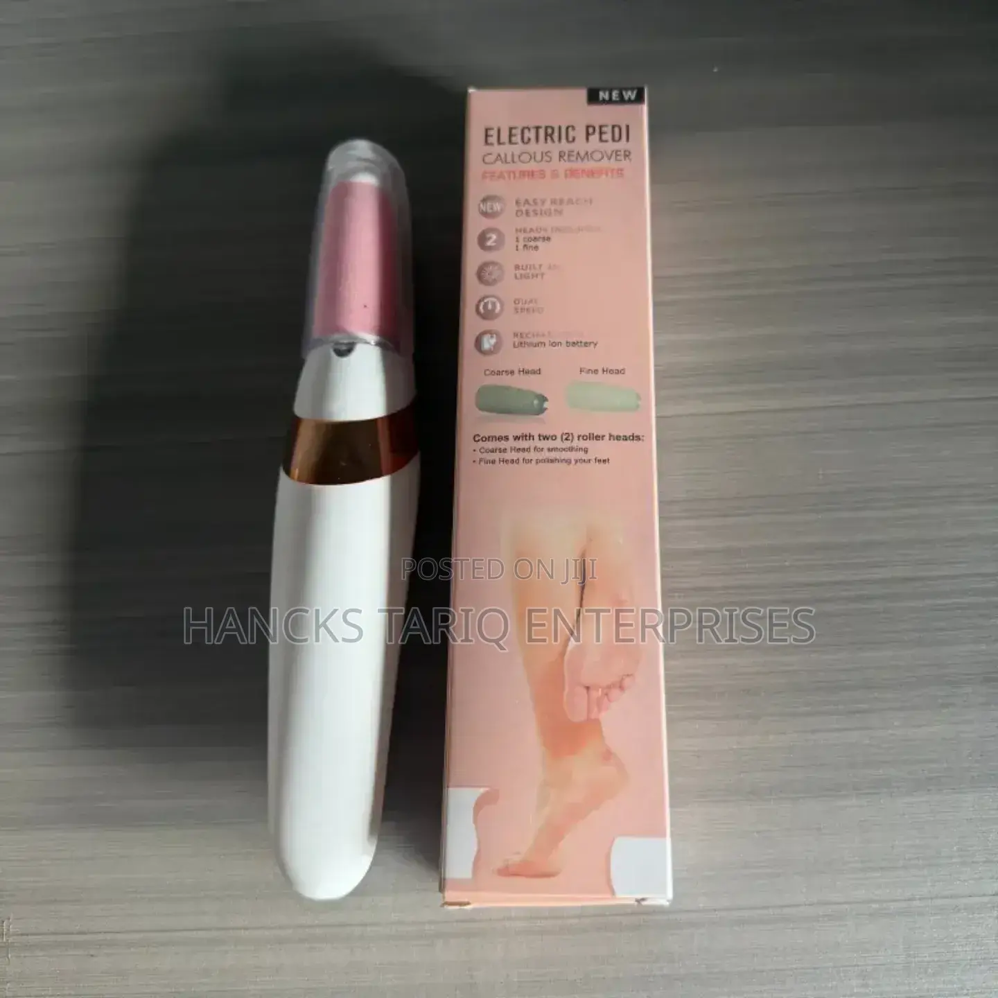 Electric Pedi Callous Remover – Rechargeable Foot Polisher