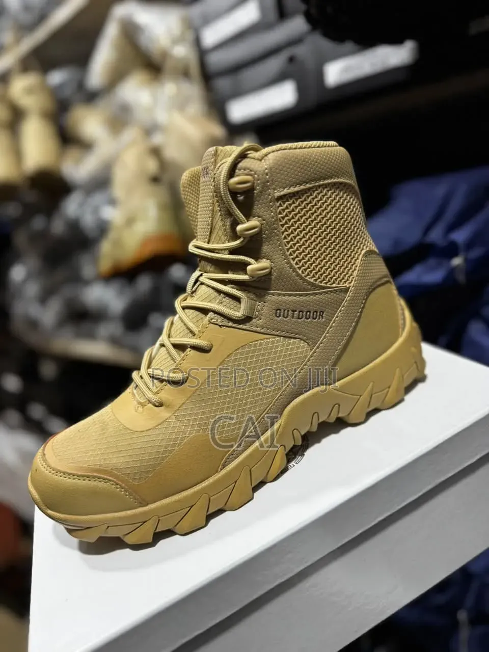 A533 Tactical Military Boots Available in Black and Desert Tan Color