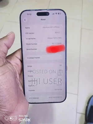 Apple iPhone 16 Pro Max 512 GB Black