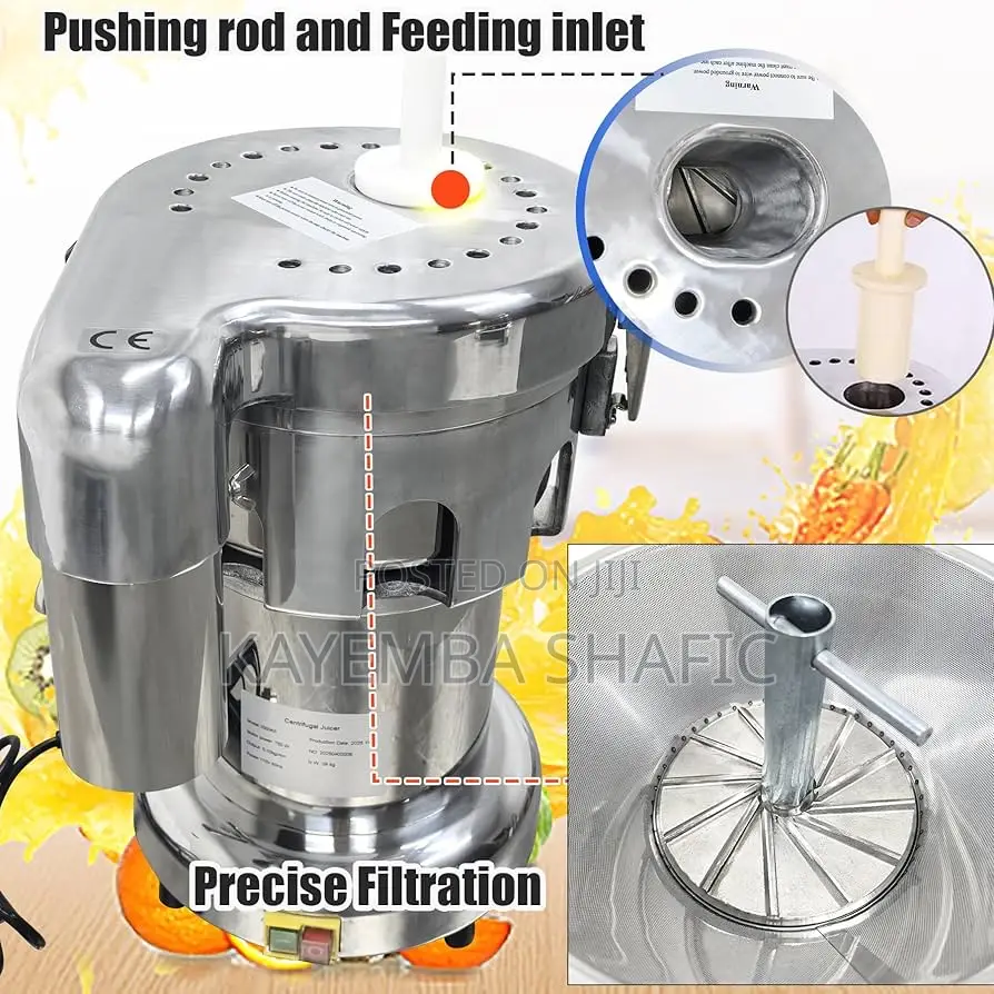 Commercial Centrifugal Juicer Machine - Heavy Duty 370w