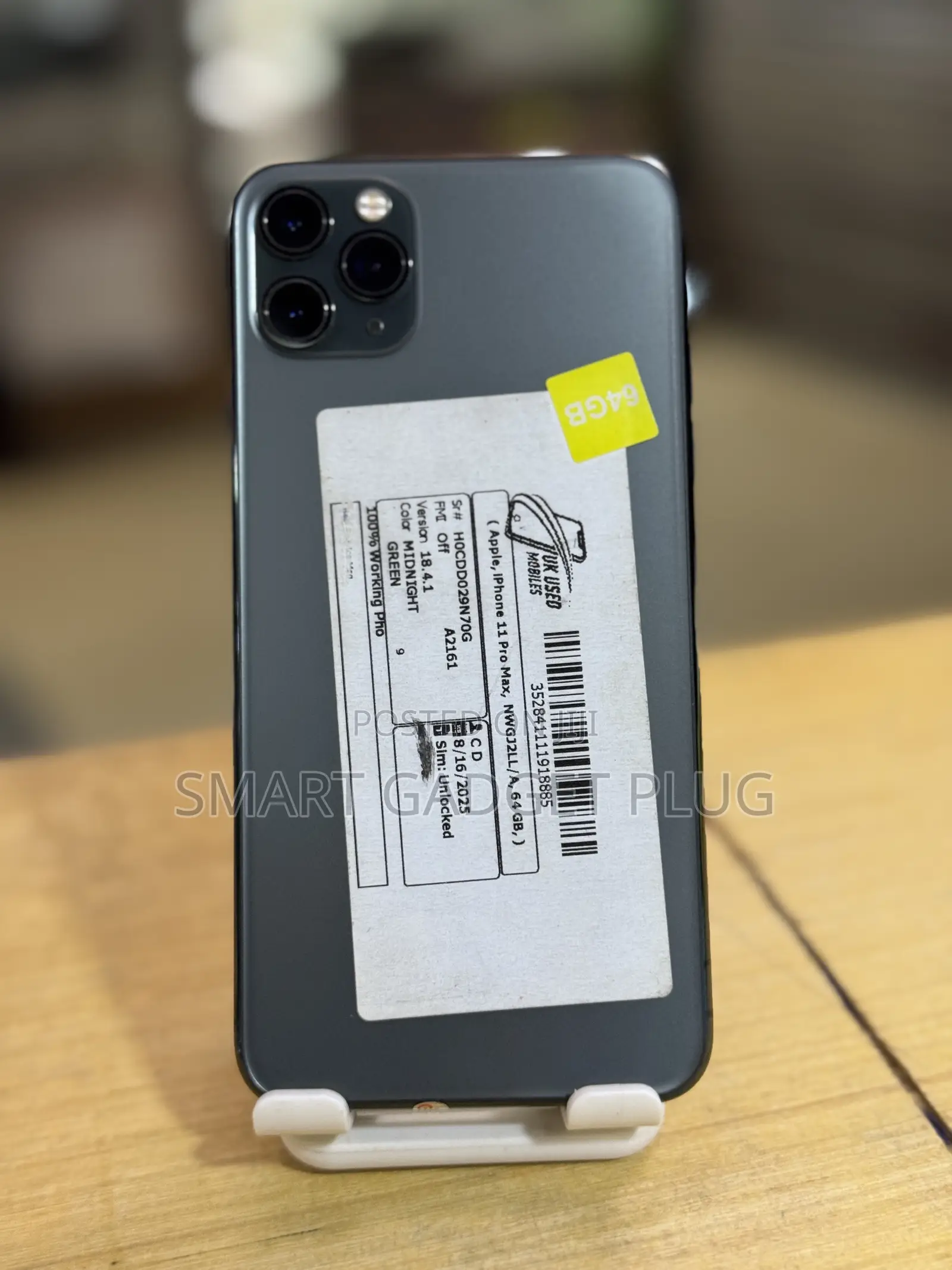 Apple iPhone 11 Pro Max 64 GB Black