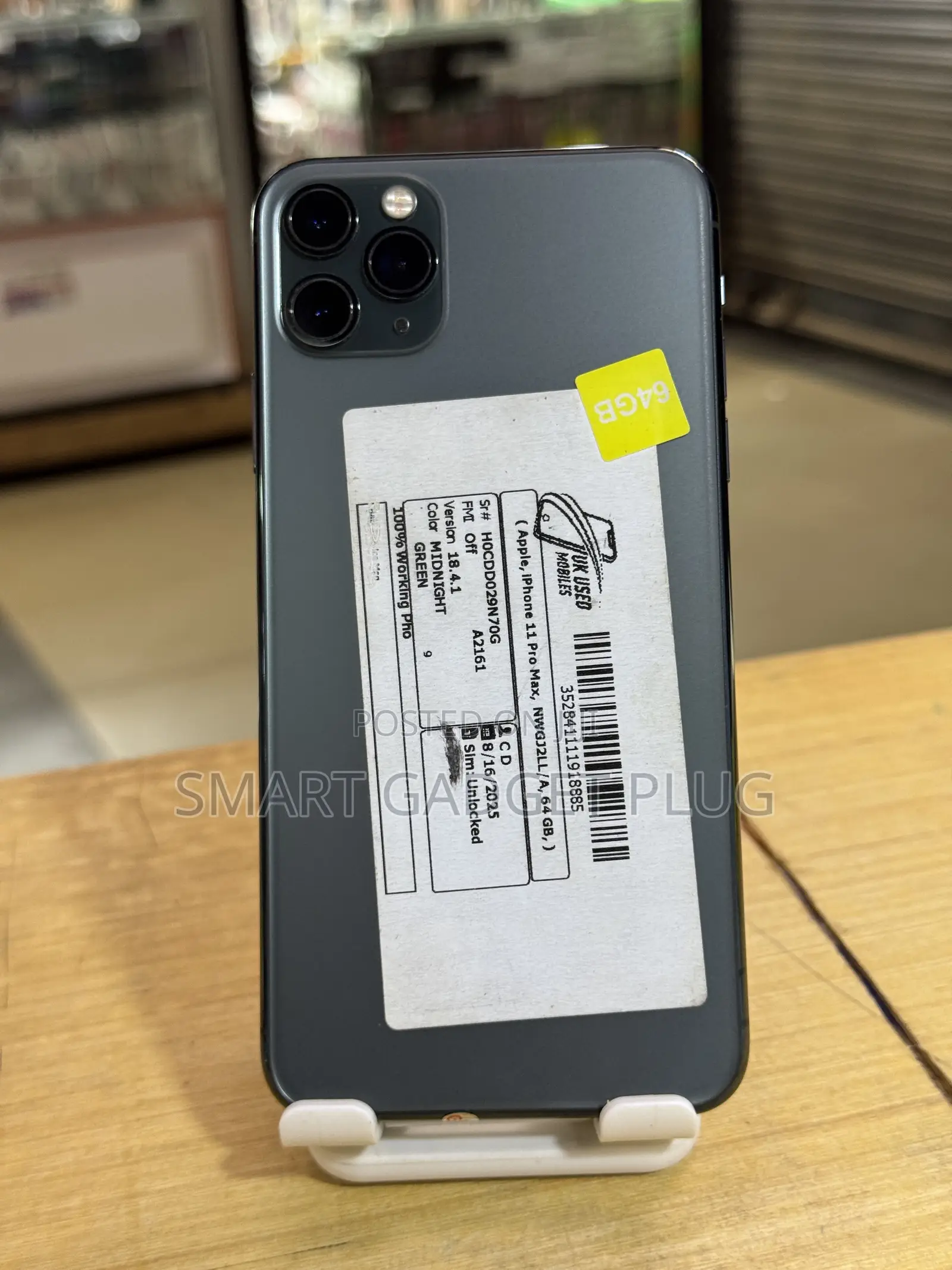 Apple iPhone 11 Pro Max 64 GB Black