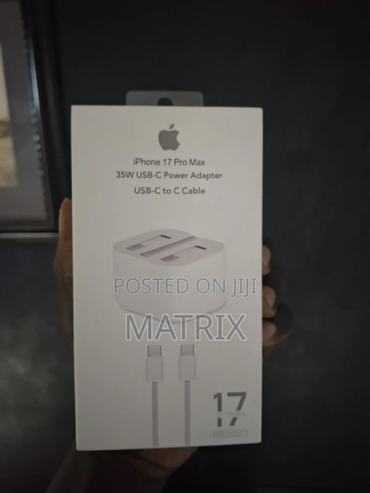Apple 35w Dual Usb-C Port Compact Power Adapter and Cable.