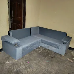 Gray L Sofa Set on Market