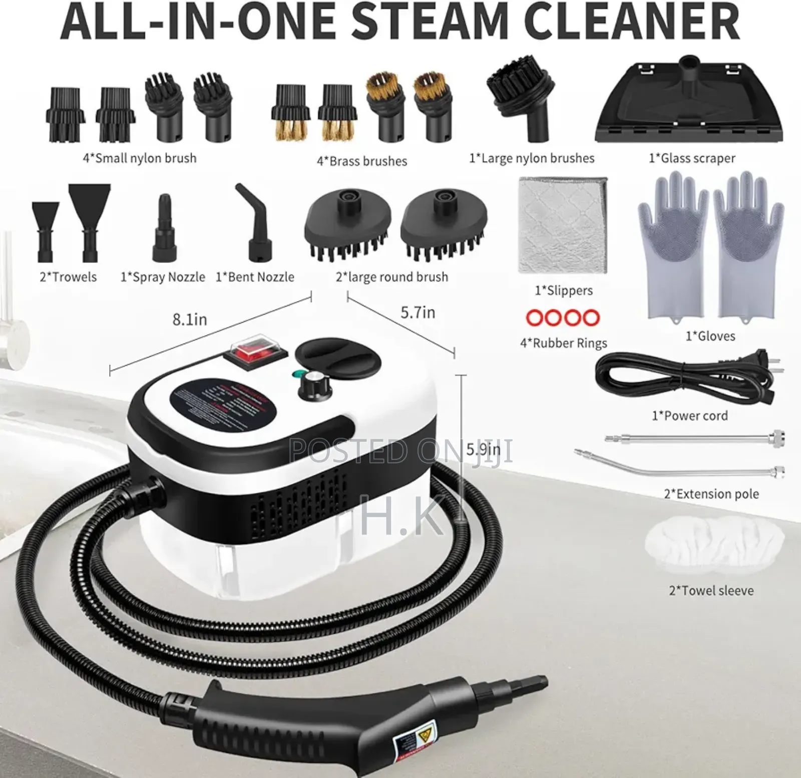 Adjustable Handheld Steam Cleaner