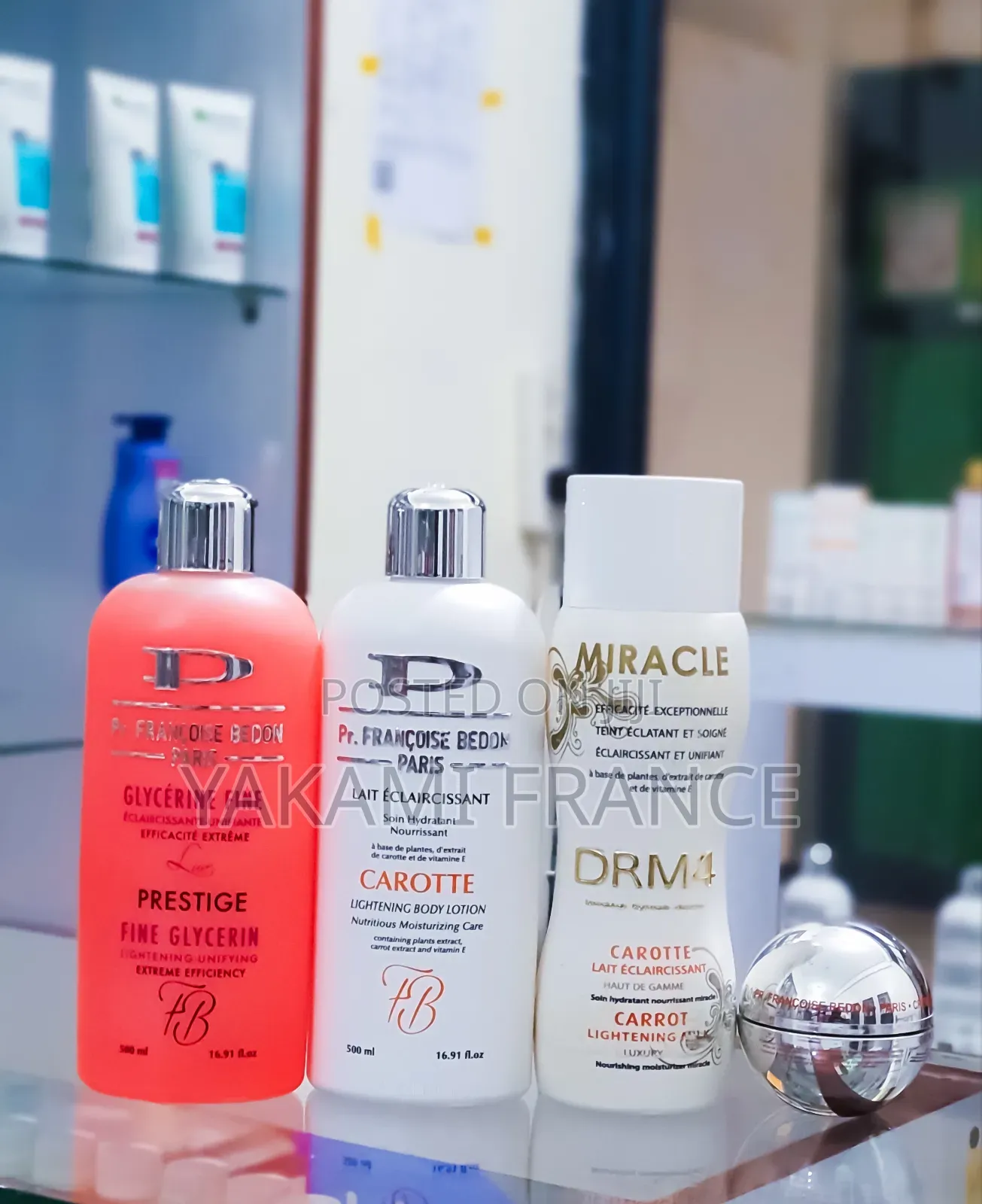 Pr Francoise Bedon Lotions