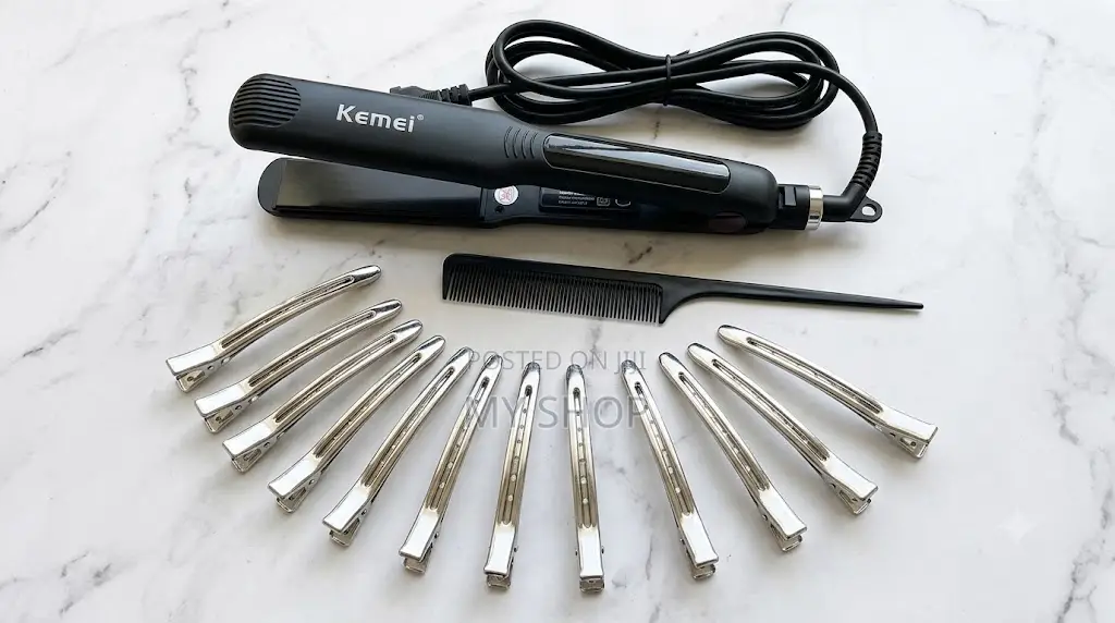 Buy Hair Flat Iron Today and Get Free Hair Section Clips