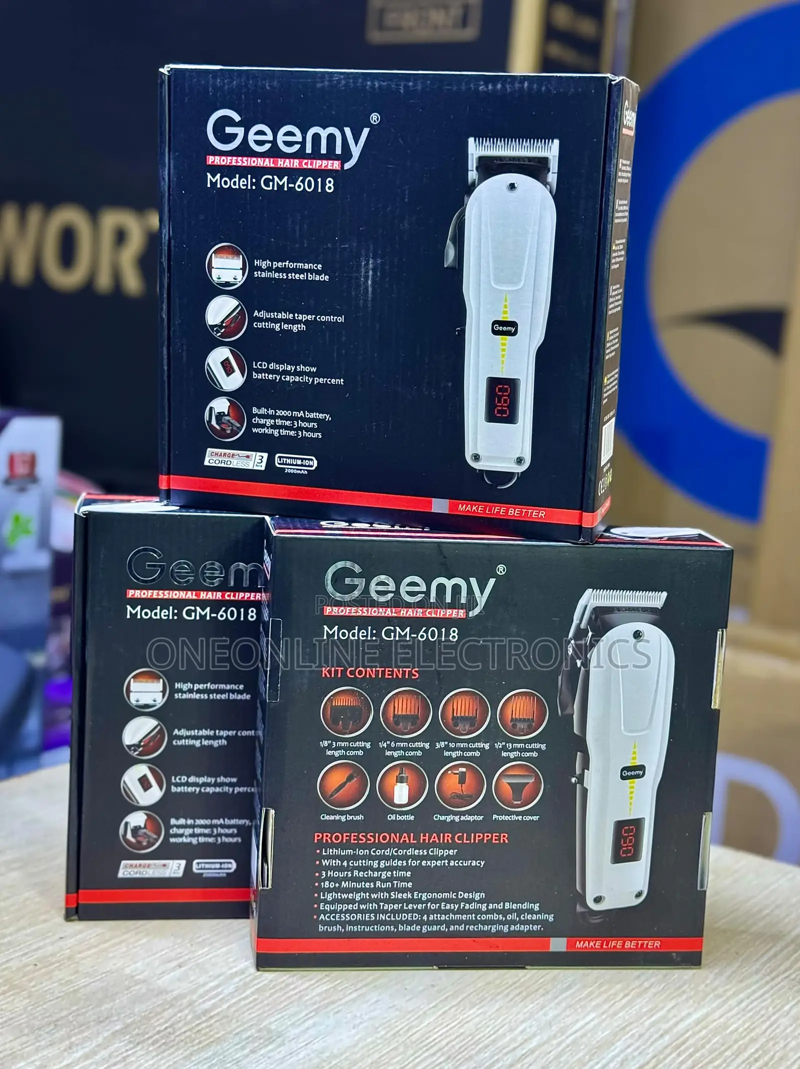 Geemy Gm-6018 Professional Hair Clipper