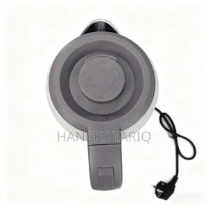 Modern Electric Kettle – Sleek White Grey Fast-Boiling Water Kettle