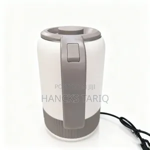 Modern Electric Kettle – Sleek White Grey Fast-Boiling Water Kettle