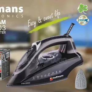 Hoffmans Electronics Electric Steam Iron – Model Hm-9003 (2200w)