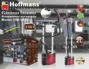Hoffmans Electronics 2-in-1 Garment Steamer – Model Hm-9080 (2000w)