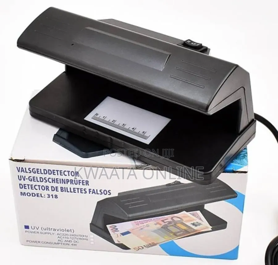 Protable Uv Light Practical Bill Currency Money Detector Checker