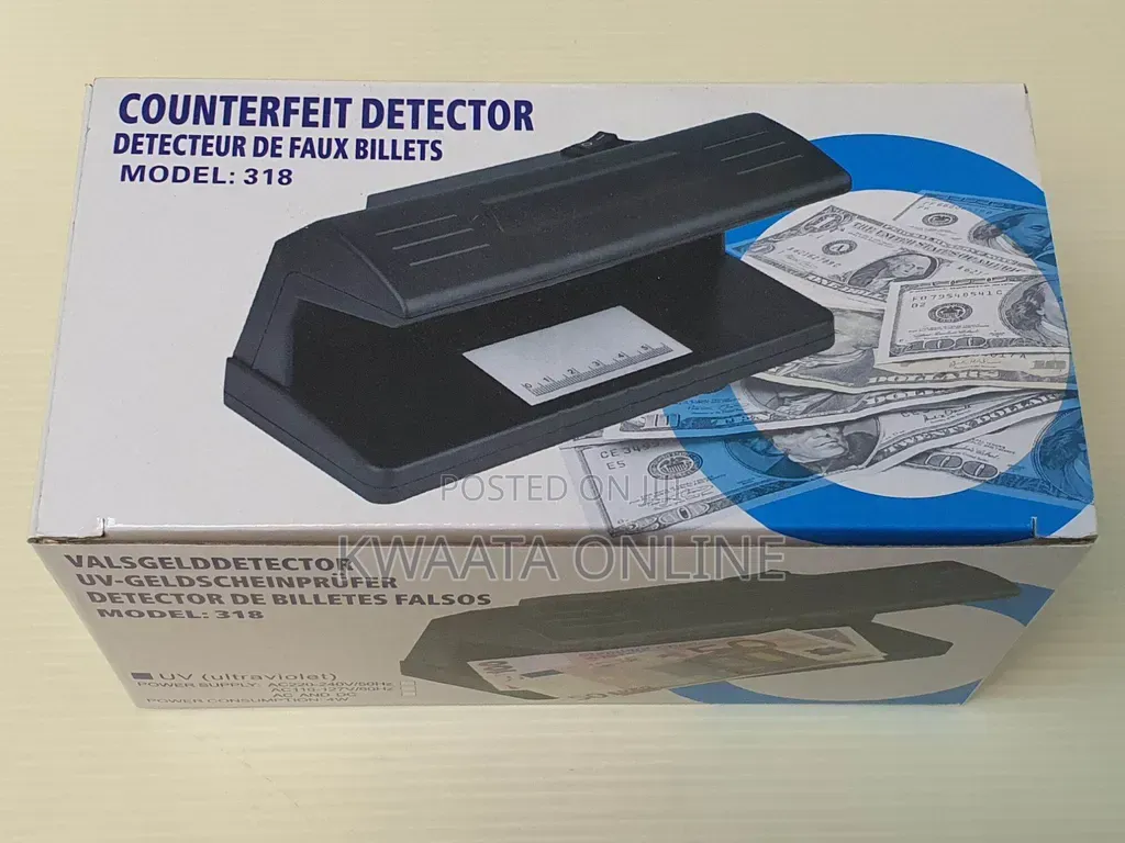 Protable Uv Light Practical Bill Currency Money Detector Checker