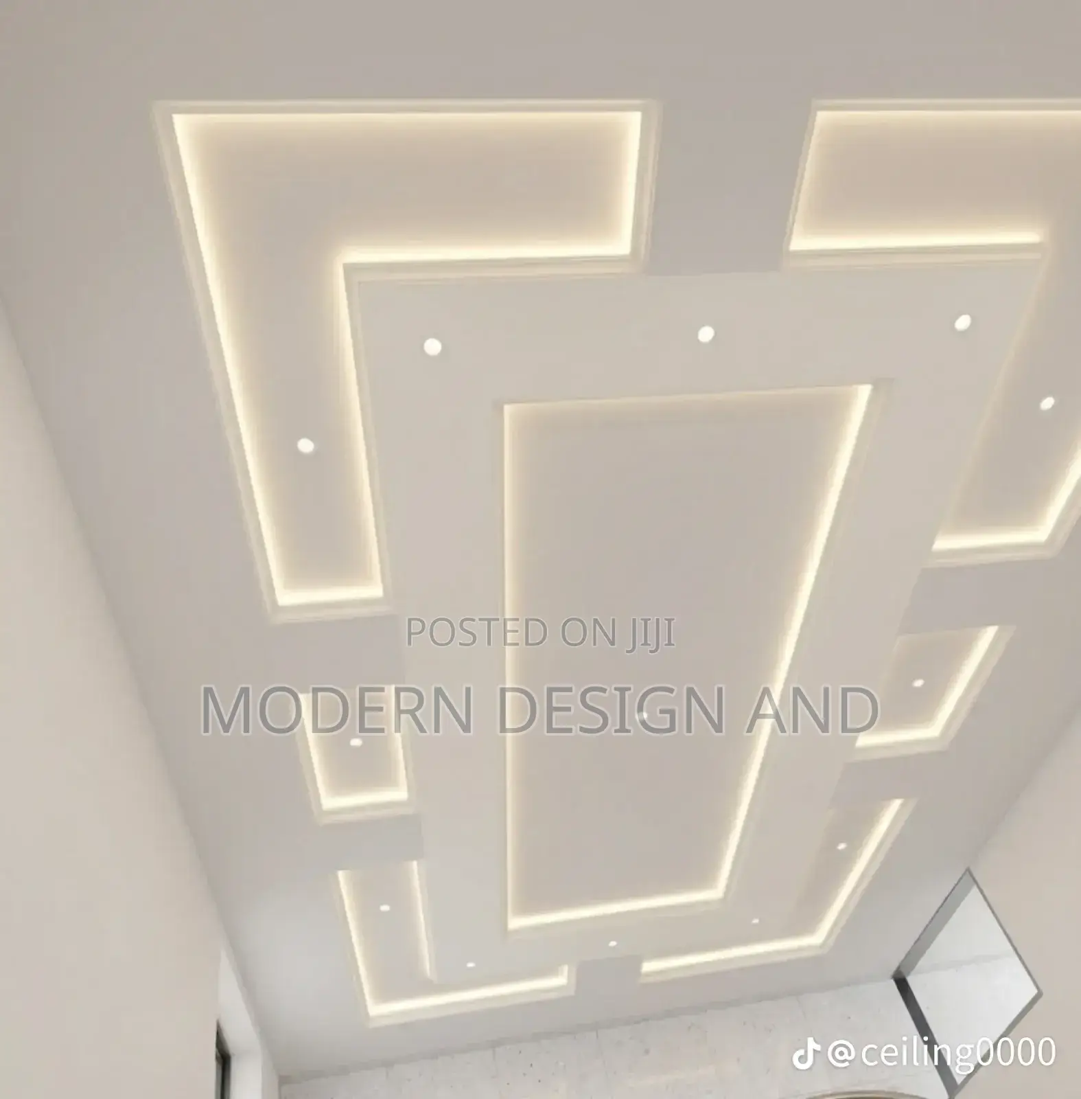 Gypsum Ceiling Bahai Guest Home