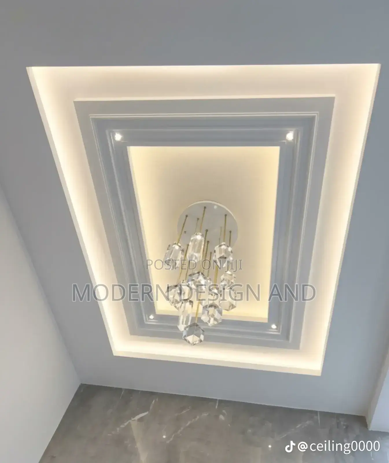 Gypsum Ceiling Bahai Guest Home