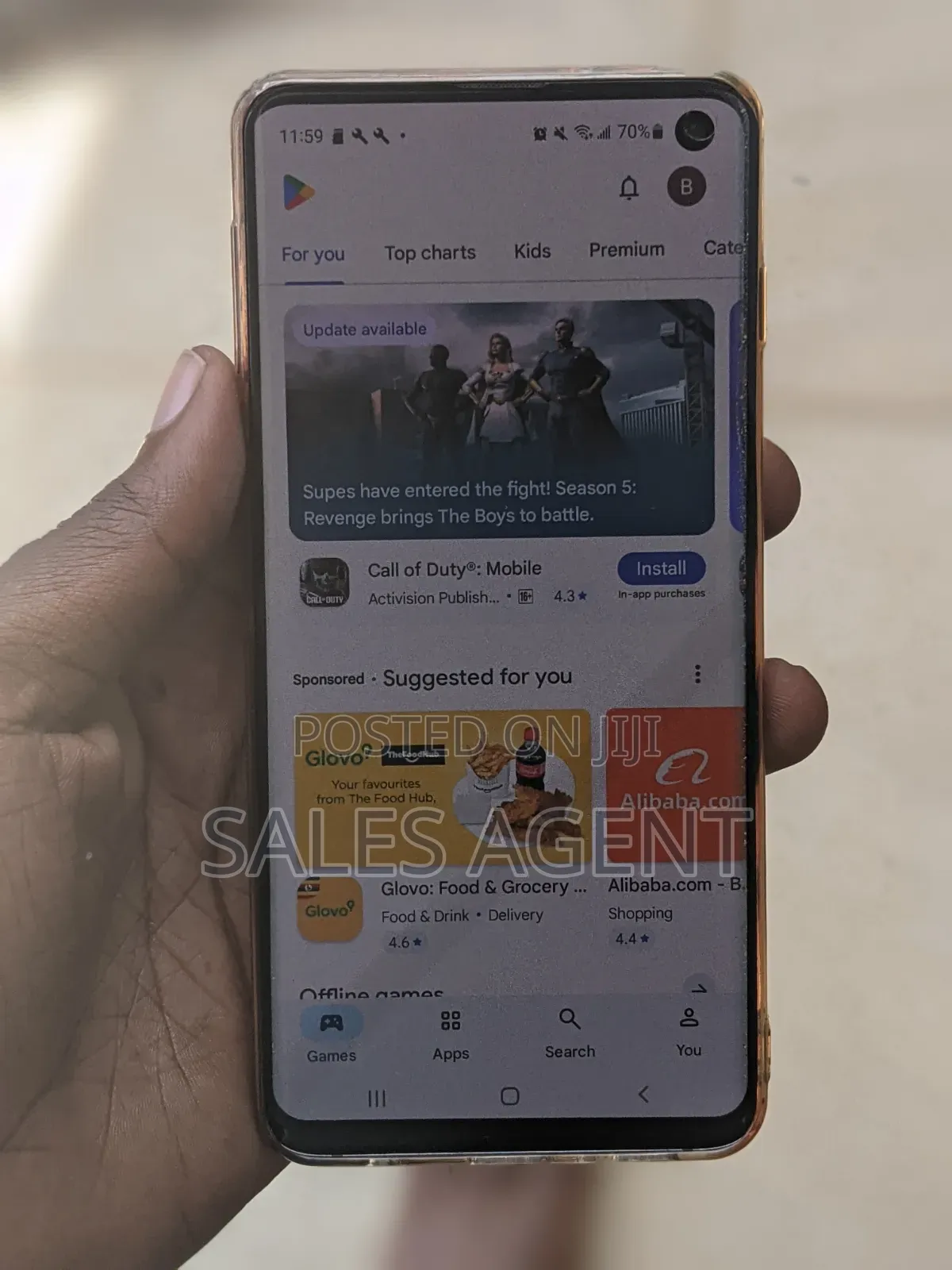 Samsung Galaxy S10 128 GB Black