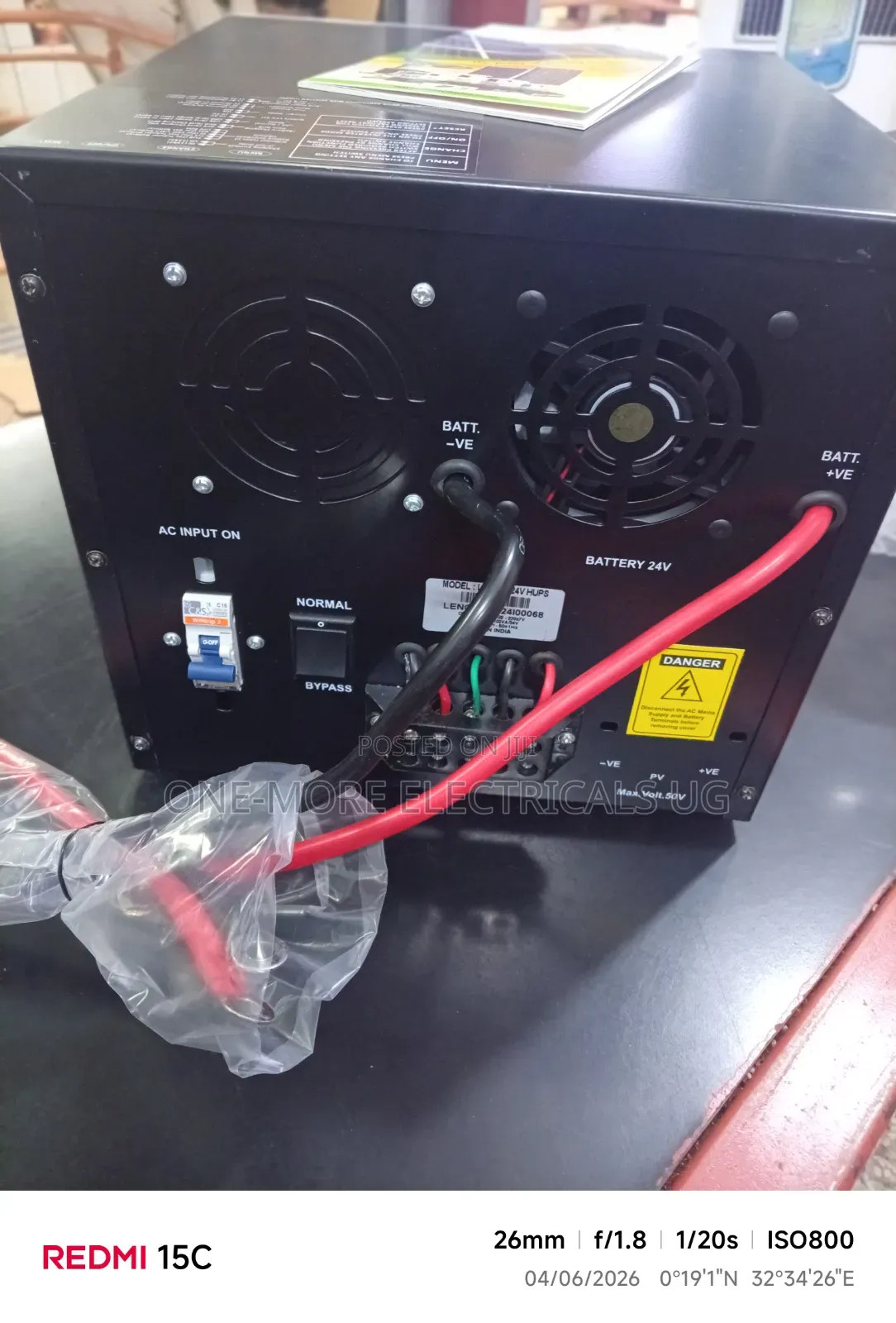Original Backup Inverter Charger 2100/24volts