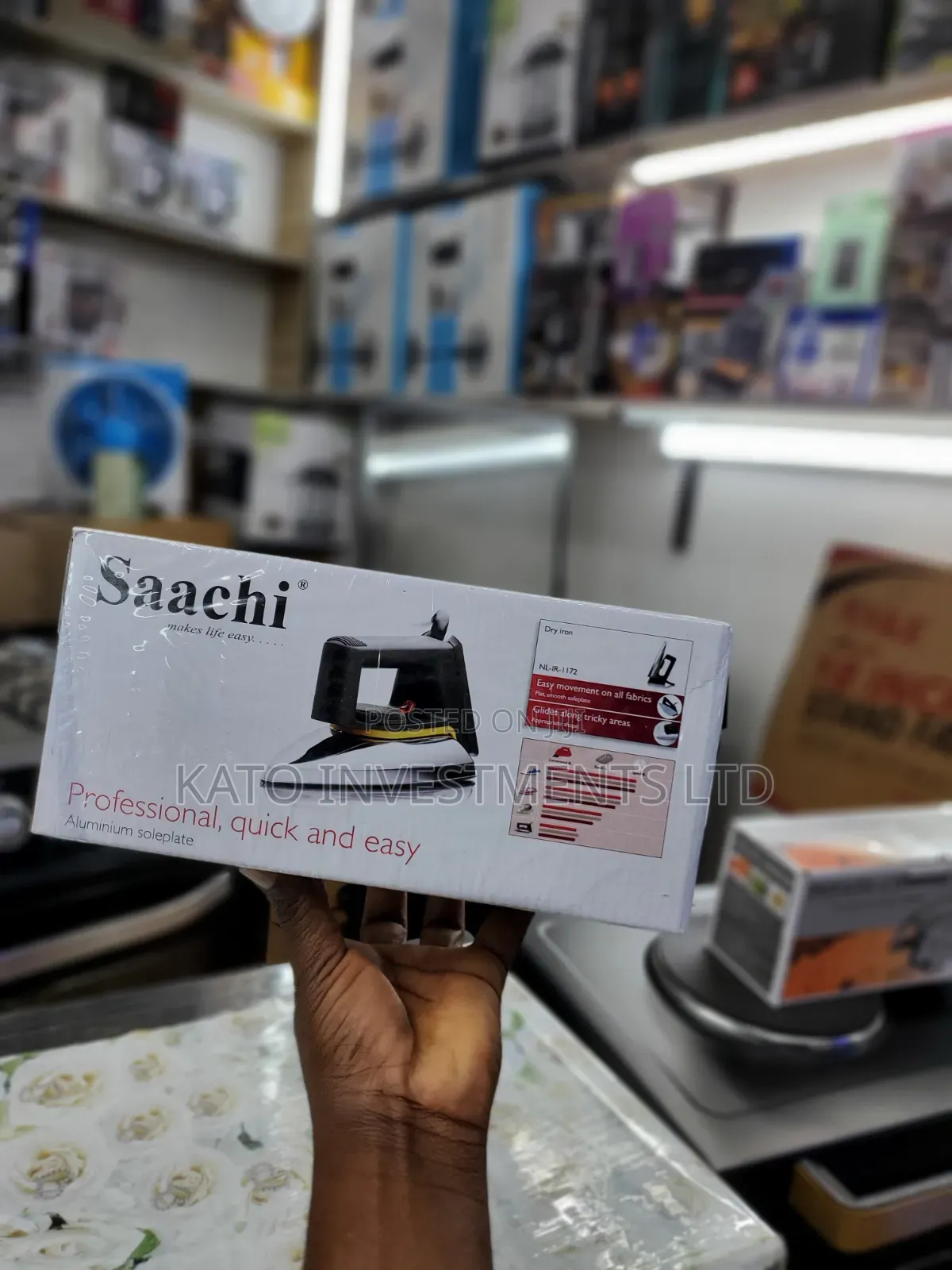 Saachi Dry Flat Iron Nl-Ir-1172