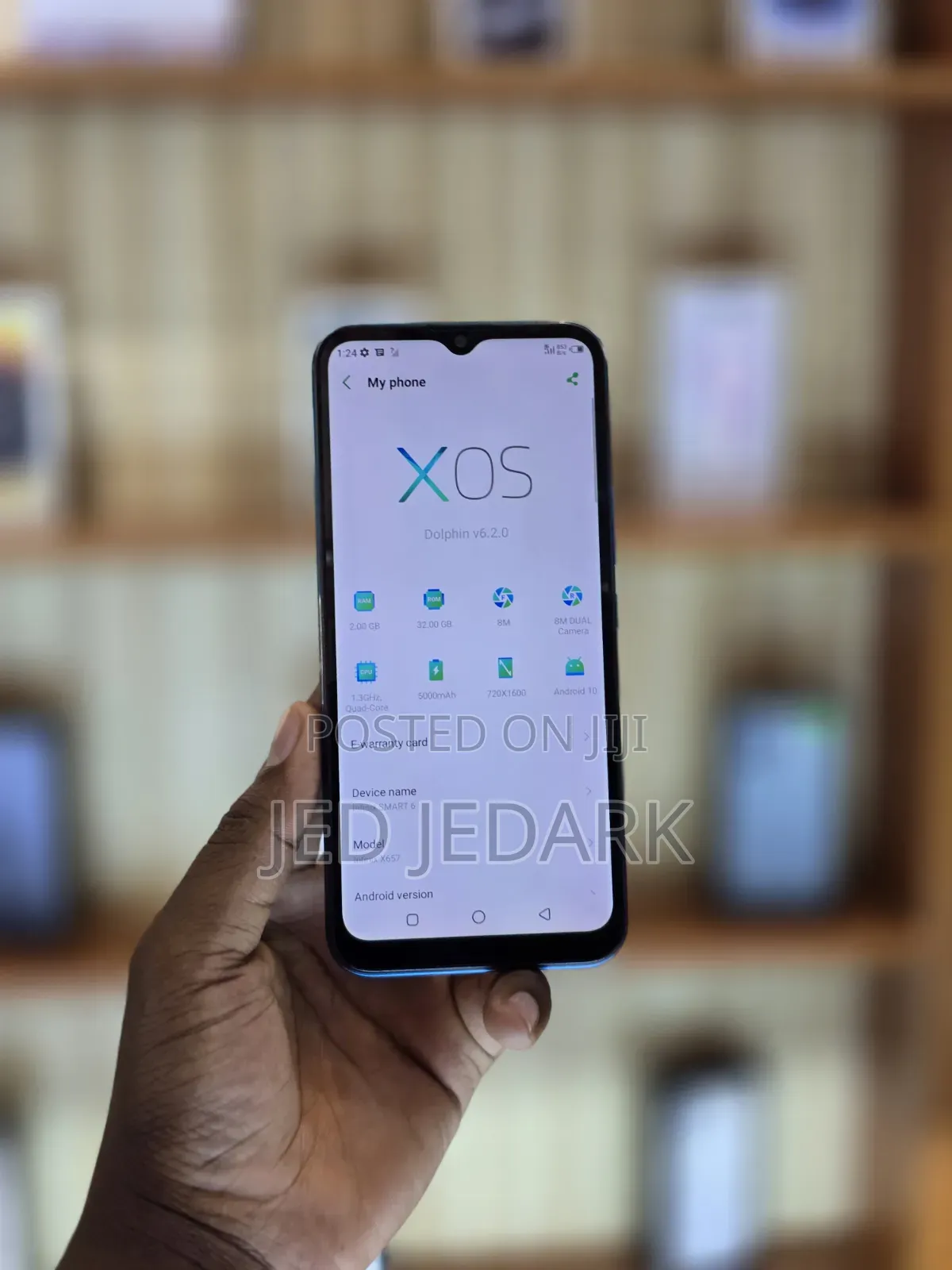 Infinix Smart 6 32 GB Blue