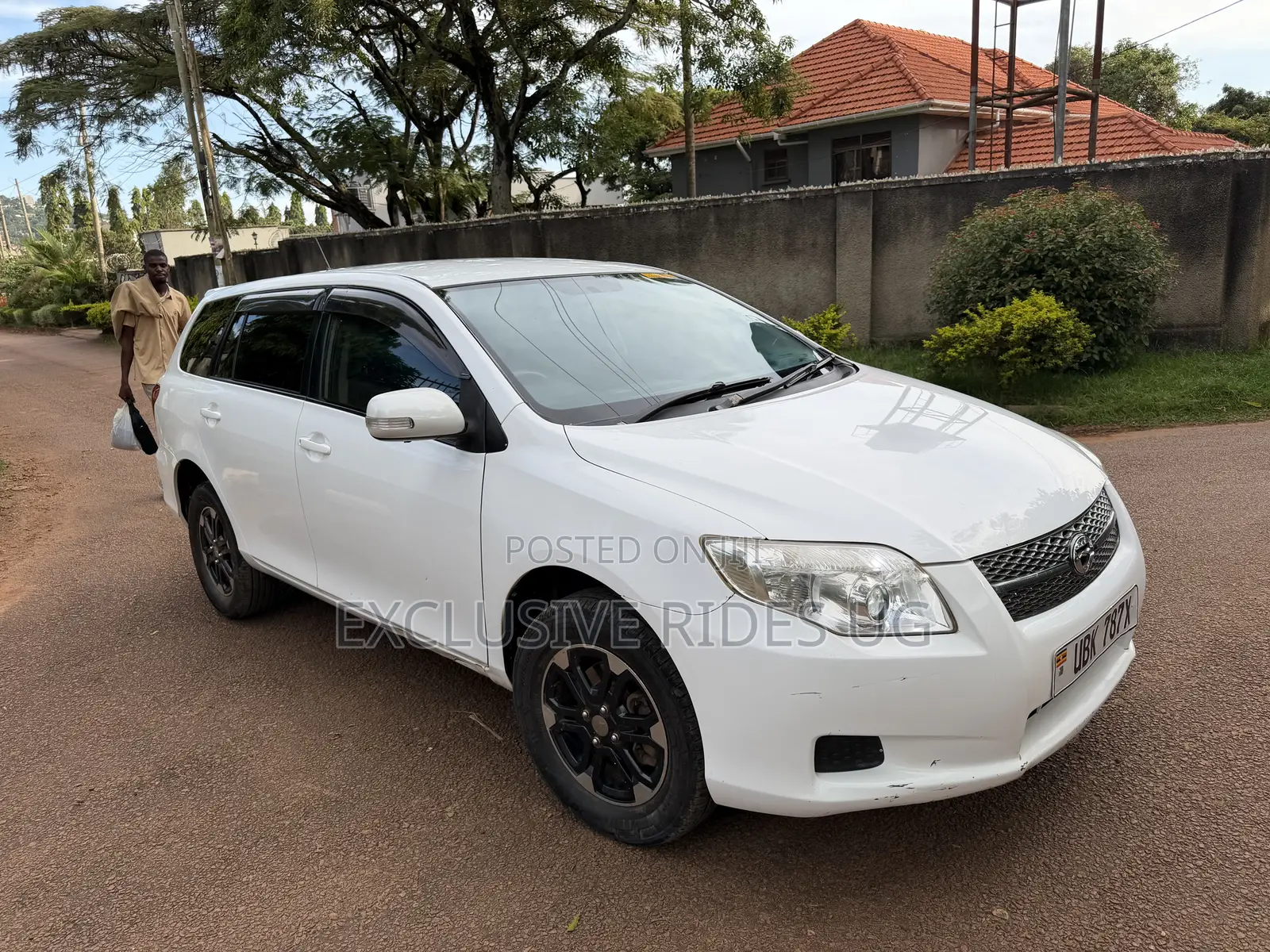 Toyota Corolla Fielder 2009 White