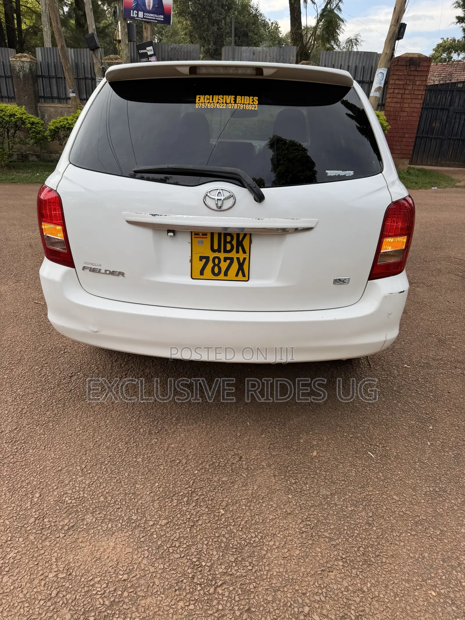 Toyota Corolla Fielder 2009 White