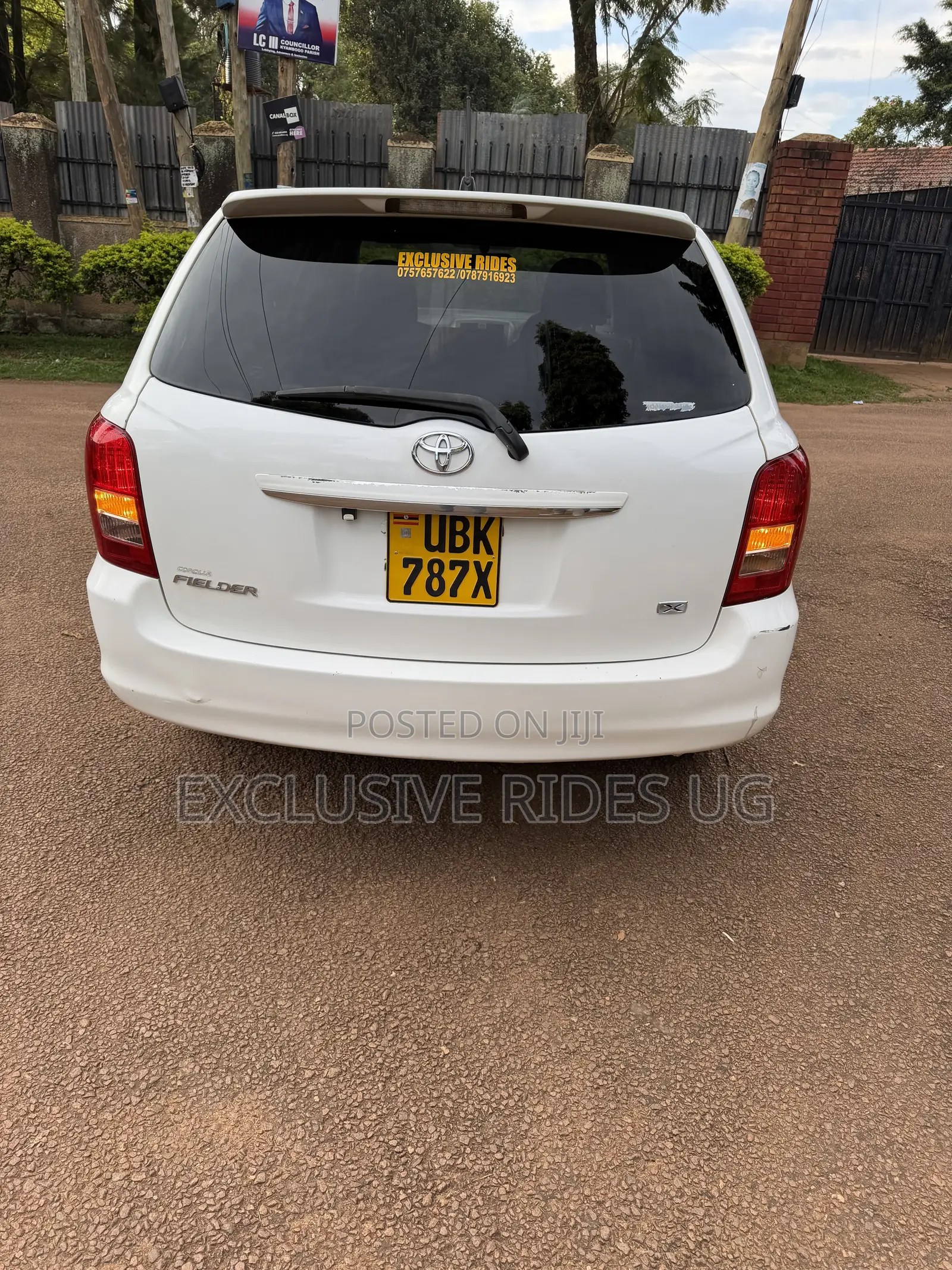 Toyota Corolla Fielder 2009 White