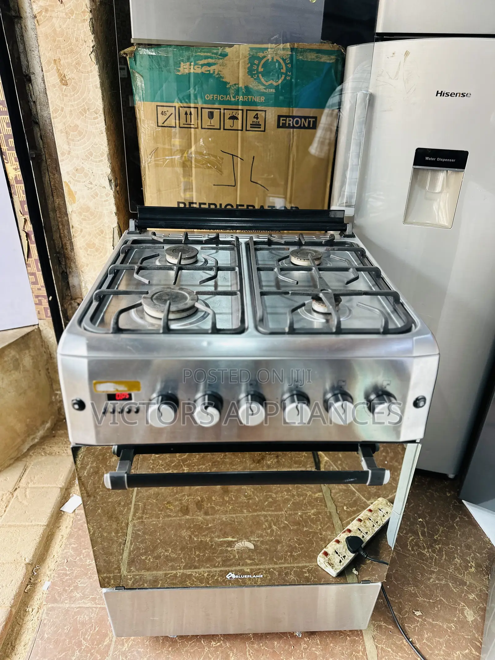 Blueflame Diamond Cooker Full Gas 60x60cm