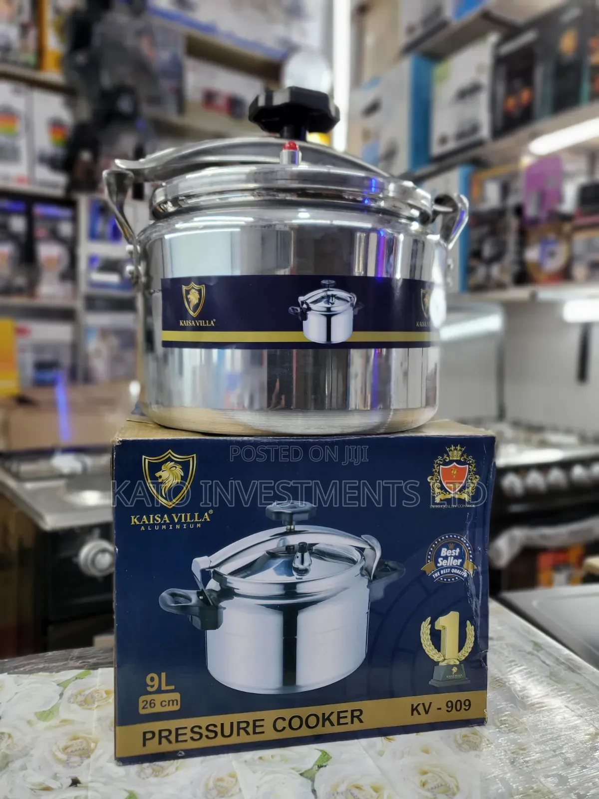 9l 26cm Kv-909 Aluminum Pressure Cooker