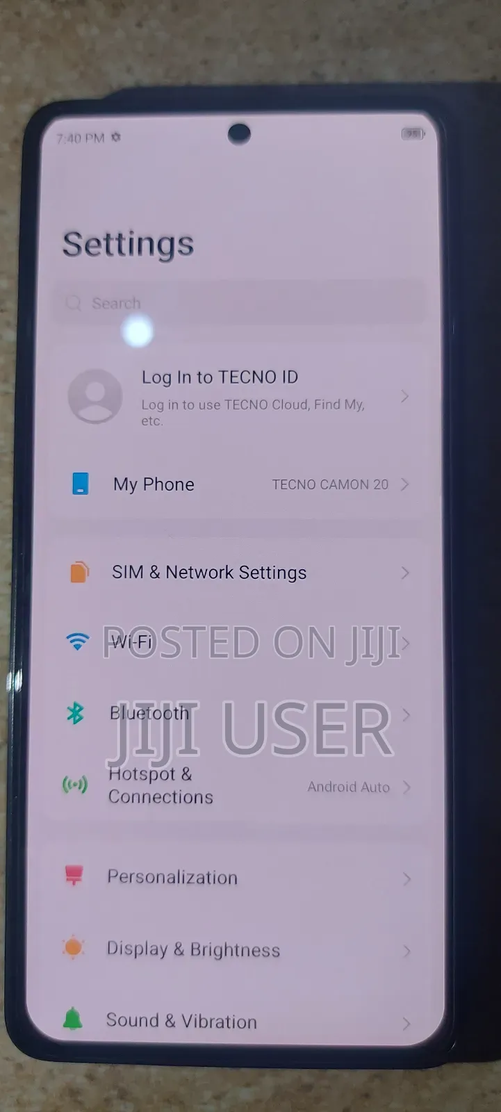 Tecno Camon 20 256 GB Black