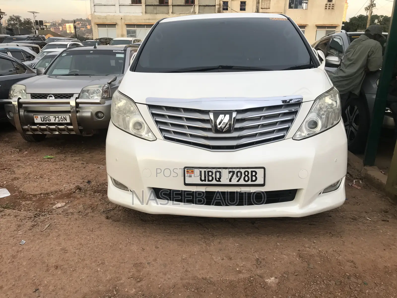 Toyota Alphard 2008 White