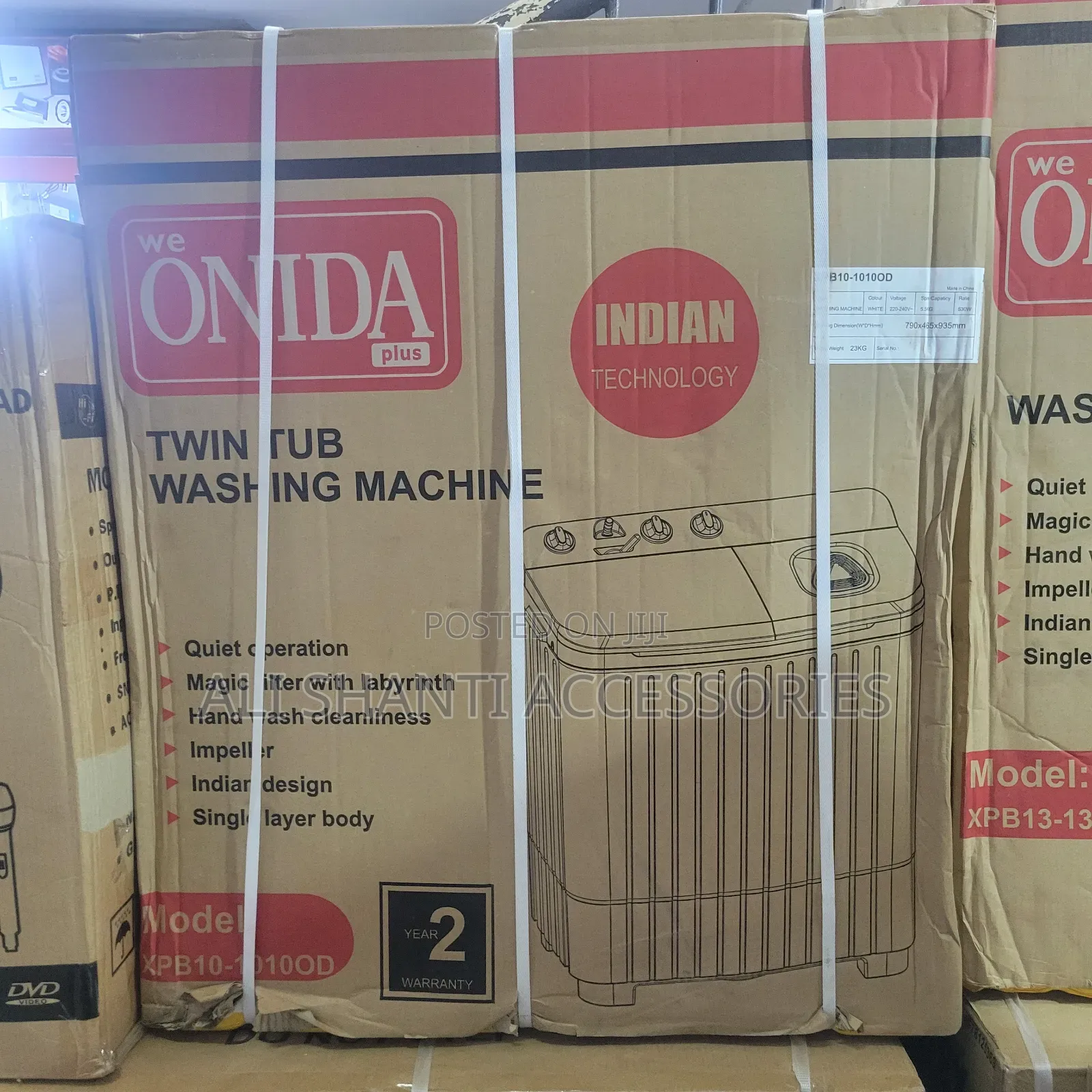 Twin Tube Washing Machine Onida