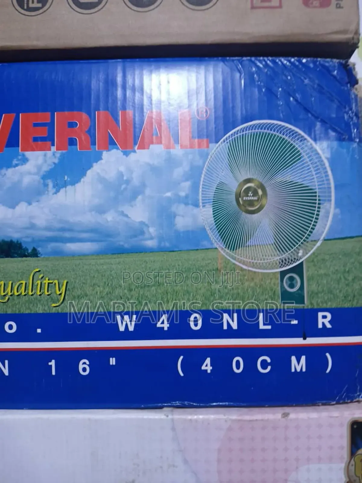 Ve Rnal Wall Fan Ain16-Inch (40 Cm) Blade Diameter for Wall Mounting.