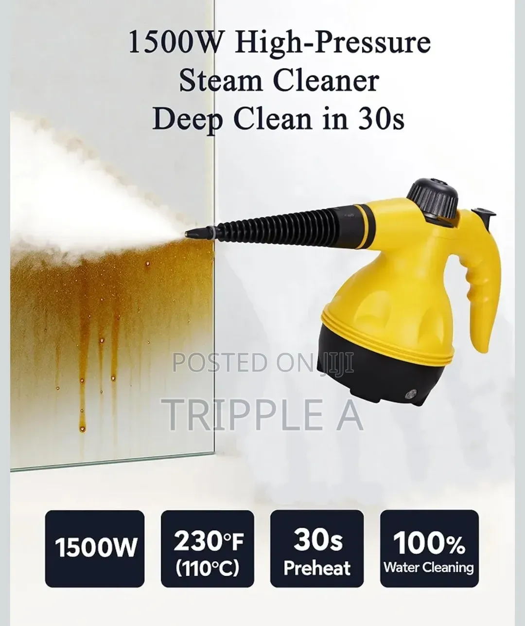 1500w High Pressure Portable Steamer