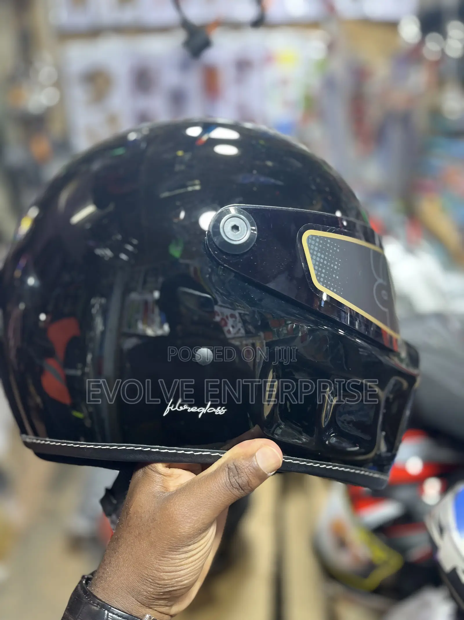 Axor Dominator Black Helmet