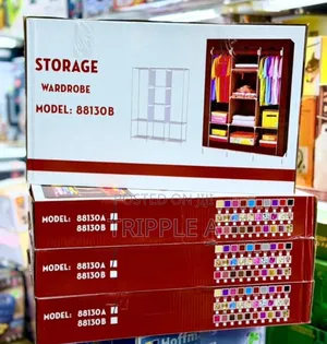 Generic Clothes Storage Organizer Shelves Rack