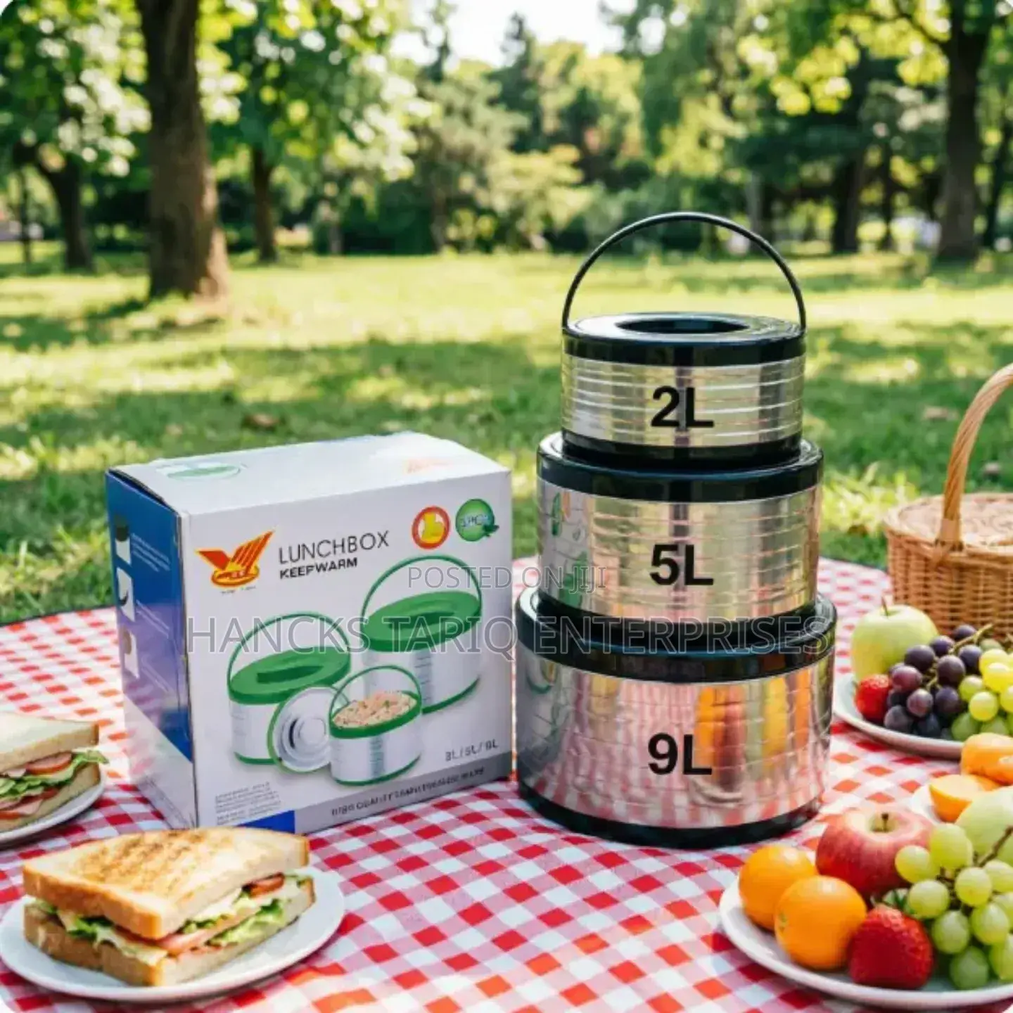 Insulated Stainless Steel Lunch Box – Thermal Food Container Set