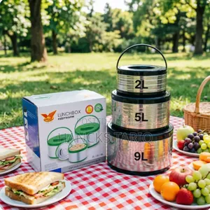 Insulated Stainless Steel Lunch Box – Thermal Food Container Set
