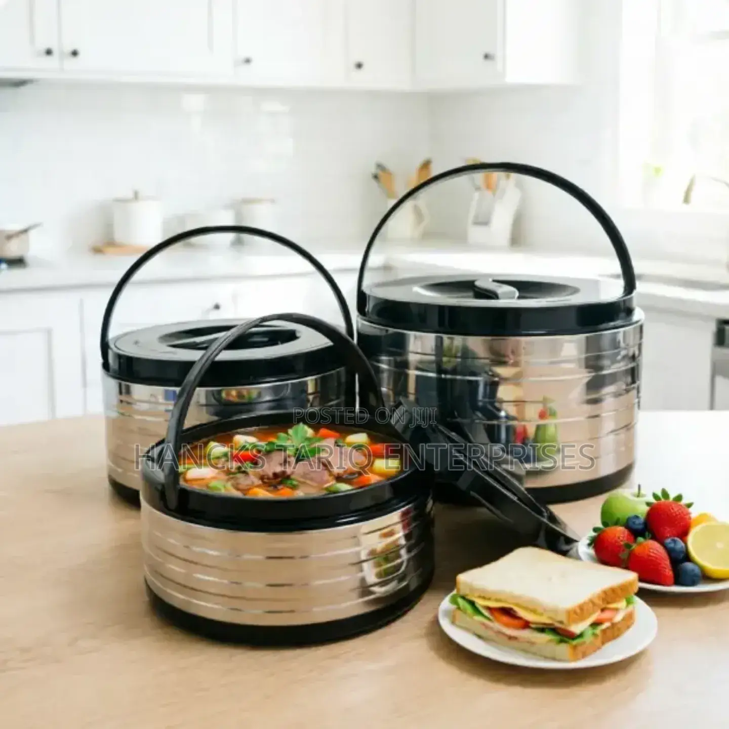 Insulated Stainless Steel Lunch Box – Thermal Food Container Set