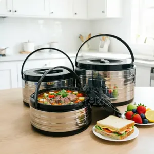 Insulated Stainless Steel Lunch Box – Thermal Food Container Set