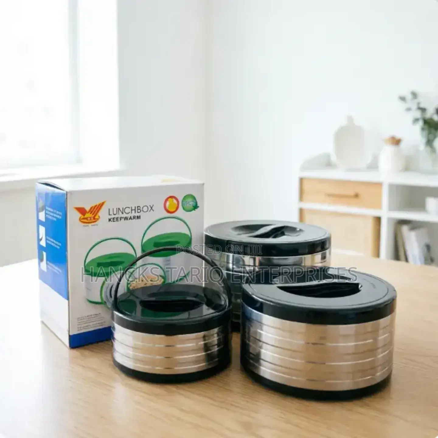 Insulated Stainless Steel Lunch Box – Thermal Food Container Set