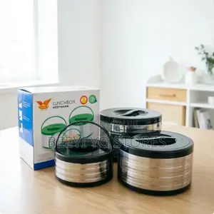 Insulated Stainless Steel Lunch Box – Thermal Food Container Set