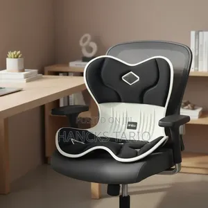 Ergonomic Office Chair Seat Back Support Cushion