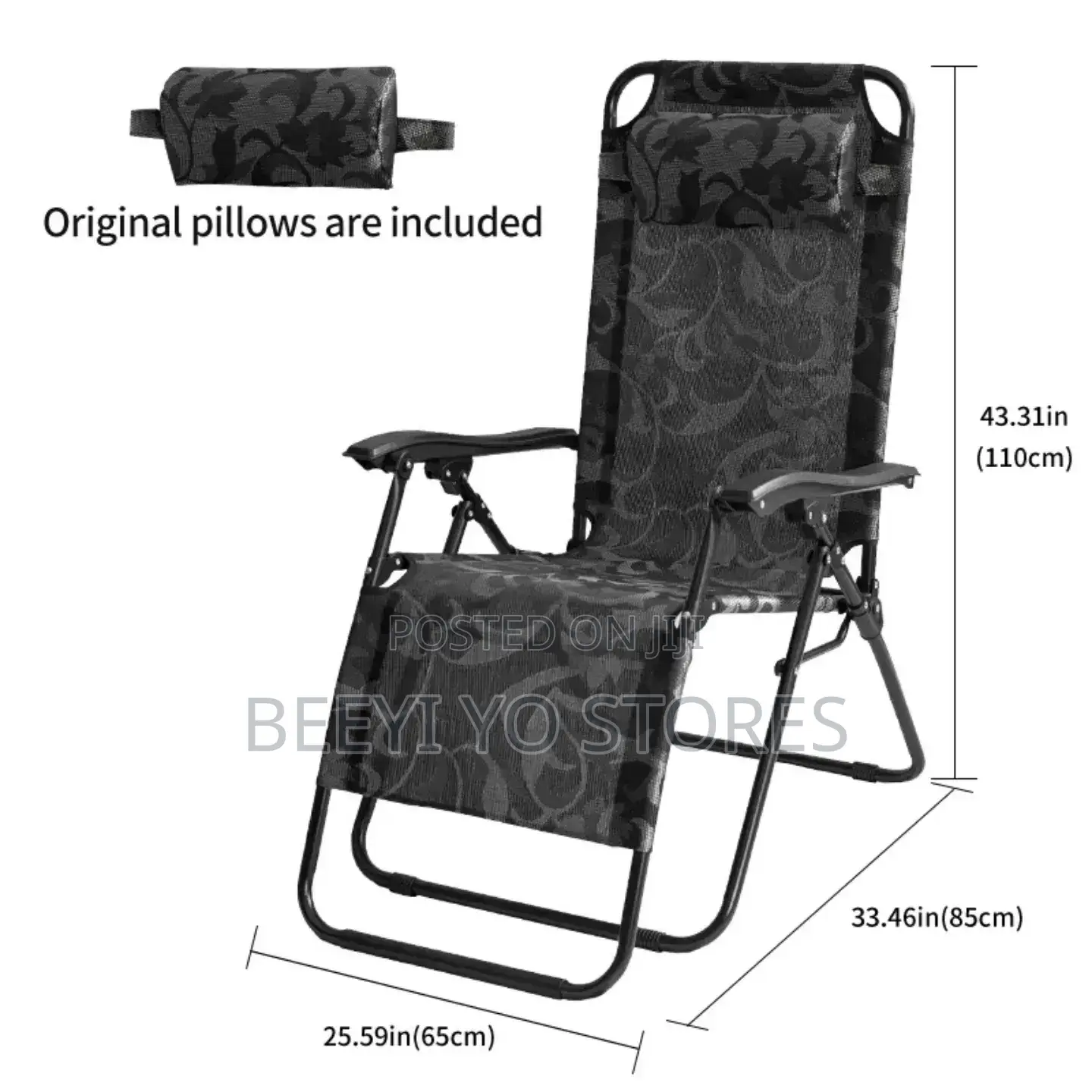 Adjustable Folding Recliner Chair