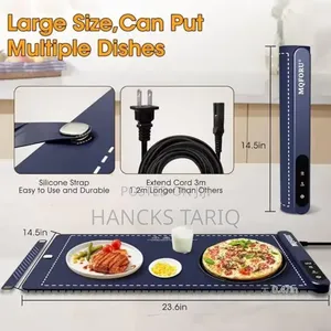 Portable Electric Warming Tray – Foldable Food Warmer