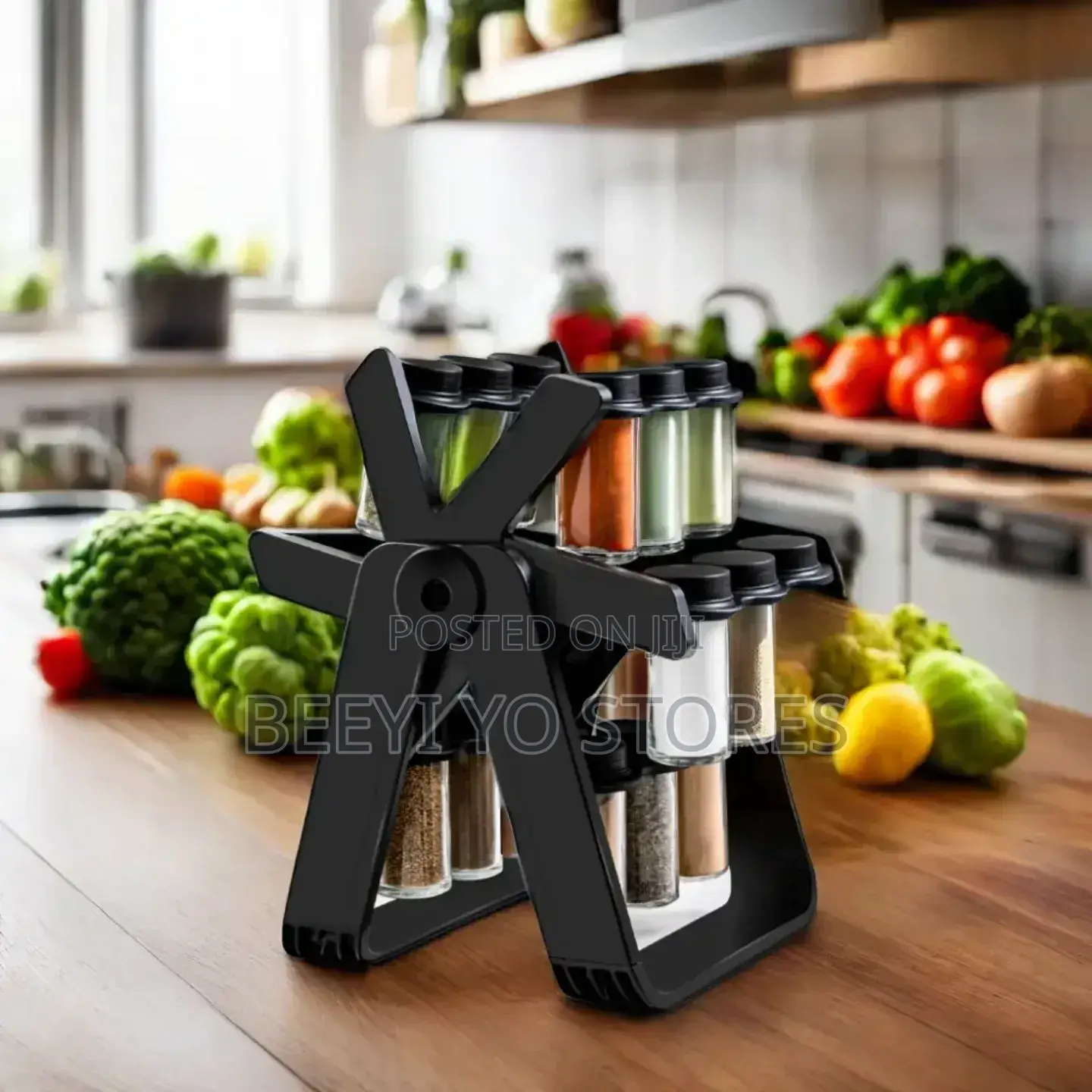 Rotating Ferris Wheel Spice Rack