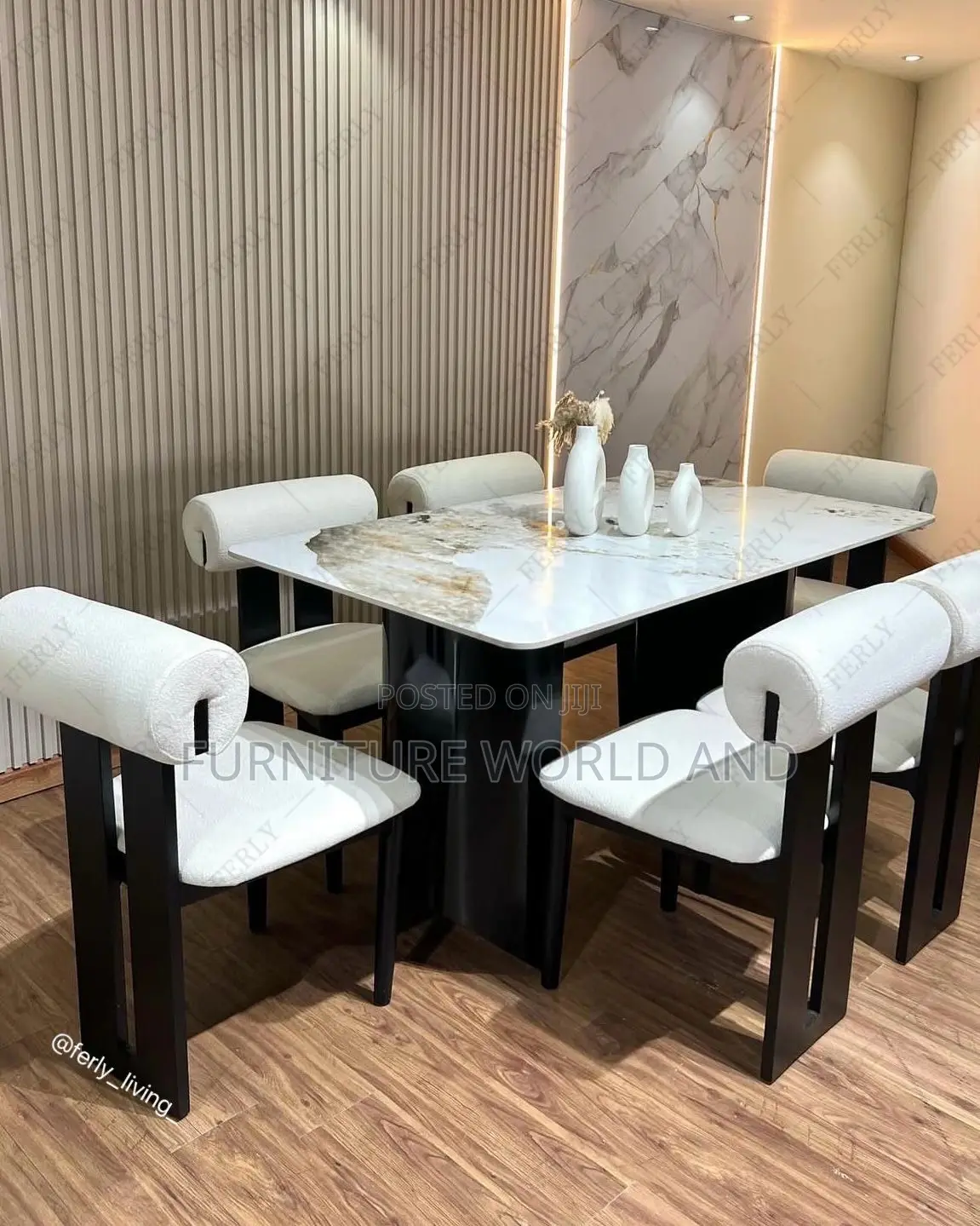 A Mabel Plated Dining Table