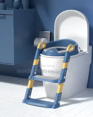 Adjustable Toddler Potty Training Seat With Step Stool Ladder