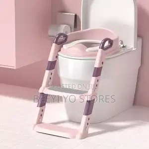 Adjustable Toddler Potty Training Seat With Step Stool Ladder