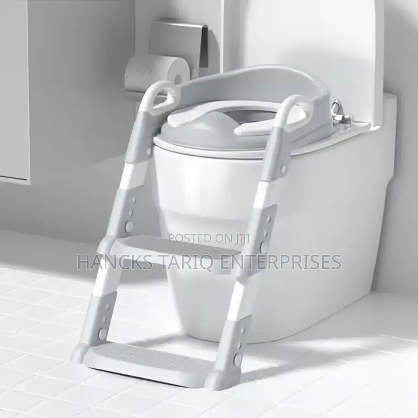 Adjustable Toddler Potty Training Seat With Step Stool Ladder